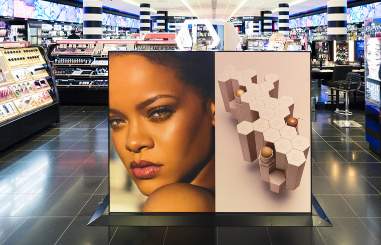 FENTY ABOUT THE BRAND = SEPHORA